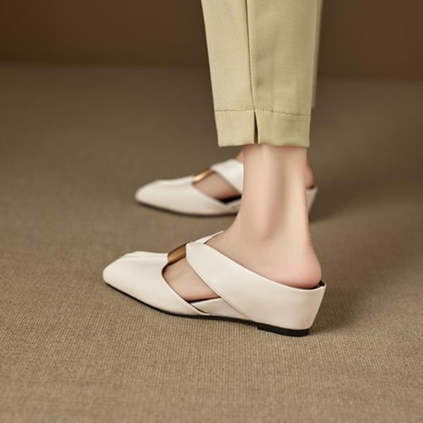 Handcrafted Luxury Leather Women's Shoes: Exquisite Quality & Elegance(EcqiH-8255)