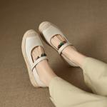 Exquisite Handmade Genuine Leather Women's Shoes for Elegant Luxury(EcqiH-8269)