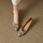 Exquisite Handcrafted Leather Shoes for Elegant Women(EcqiH-8268)