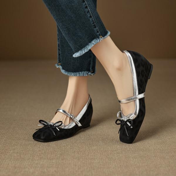 Handcrafted Luxury Leather Women's Shoes: Elegance in Every Stitch(EcqiH-8278)