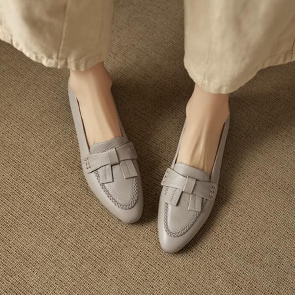 Handcrafted Leather Women's Shoes: Luxurious Elegance Awaits(EcqiH-8272)