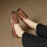 Elegant Handcrafted Leather Women’s Shoes: Luxury Quality(EcqiHC-8282)