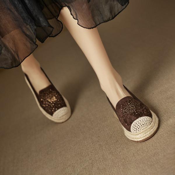 Exquisite Handcrafted Leather Women's Shoes: Luxury Redefined(EcqiH-8286)