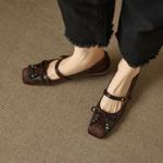 Exquisite Handcrafted Leather Shoes for Elegant Women(EcqiH-8296)