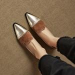 Handcrafted Leather Women's Shoes: Elegance in Every Stitch(EcqiHL-8289)