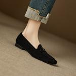 Handcrafted Luxury Genuine Leather Women's Shoes: Elegance in Every Stitch(EcqiHC-8285)