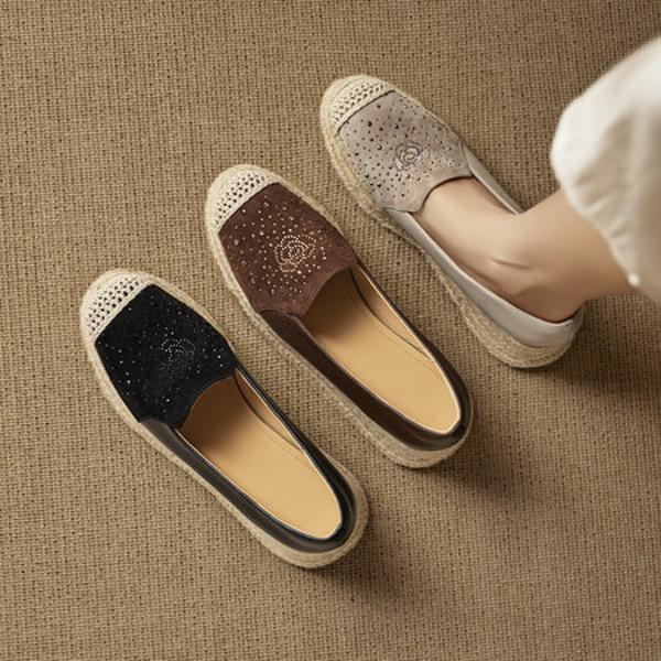 Exquisite Handcrafted Leather Women's Shoes - Elevate Your Style with Luxury Elegance(EcqiH-8298)