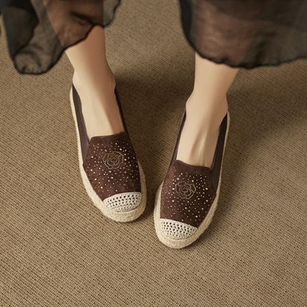 Exquisite Handcrafted Leather Women's Shoes - Elevate Your Style with Luxury Elegance(EcqiH-8298)