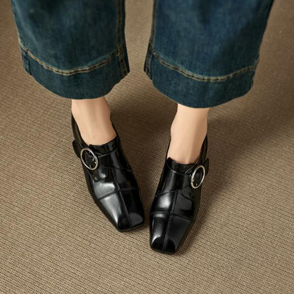 Exquisite Handmade Genuine Leather Women's Shoes: Luxury and Elegance Redefined(EcqiHY-8301)