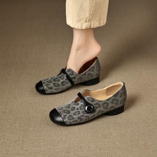 Elegant Handmade Leather Women's Shoes: Luxury Craftsmanship(EcqiH-8300)