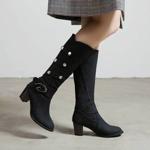 Handcrafted Genuine Leather Women's Shoes: Luxury, Elegance & Quality(Edajiaoba1052-3)