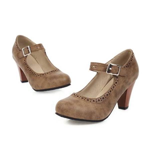 Handcrafted Luxury Leather Women's Shoes – Timeless Elegance(Edajiaoba8-55)