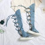 Elegant Handmade Leather Women's Shoes with Luxurious Craftsmanship(Edajiaoba1712-1)