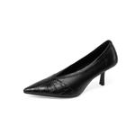 Elegant Handcrafted Genuine Leather Women's Shoes - Luxury Artistry(Edamaijia8056)