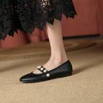 Handcrafted Luxury Leather Women's Shoes - Elegance(EdamaijiaZ-8516)