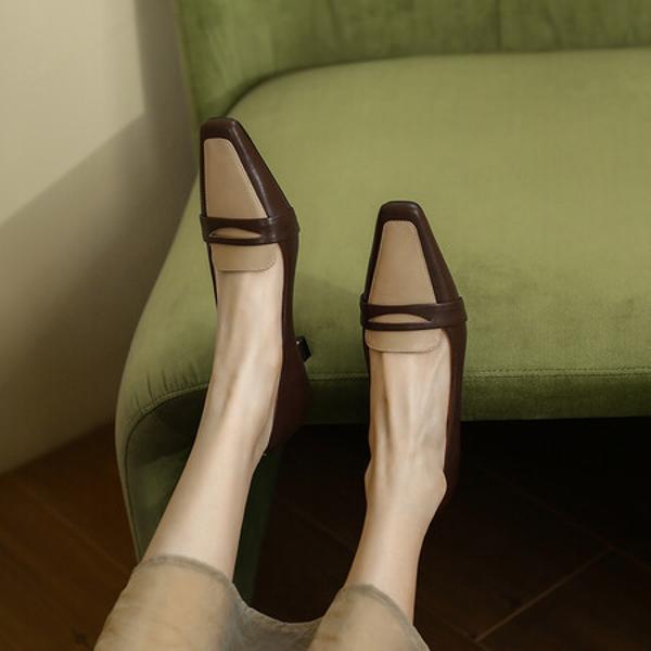 Exquisite Handmade Leather Women's Shoes: Luxurious Craftsmanship & Elegance(Edamaijia9097)