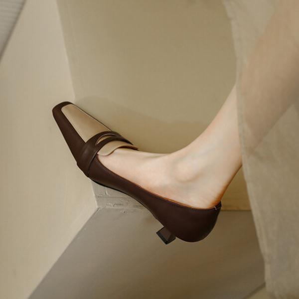 Exquisite Handmade Leather Women's Shoes: Luxurious Craftsmanship & Elegance(Edamaijia9097)