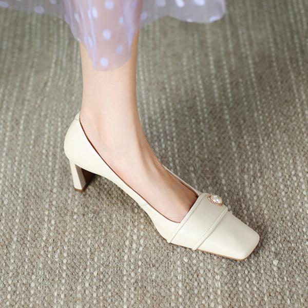 Exquisite Handcrafted Leather Women's Shoes for Luxurious Elegance(Edamaijia8673)