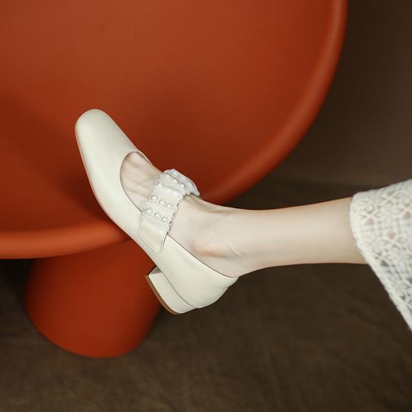 Handcrafted Luxury Leather Women's Shoes - Elegance Redefined(Edamaijia8510)