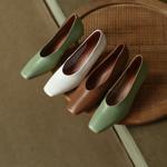 Handcrafted Luxury Leather Women's Shoes: Exquisite Craftsmanship & Elegance(Edamaijia8129)