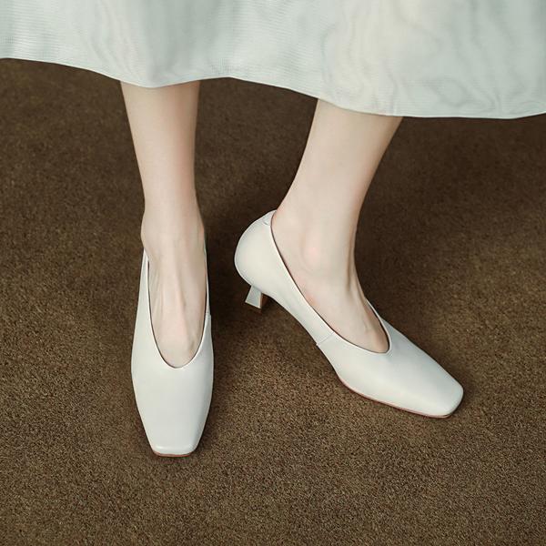 Handcrafted Luxury Leather Women's Shoes: Exquisite Craftsmanship & Elegance(Edamaijia8129)