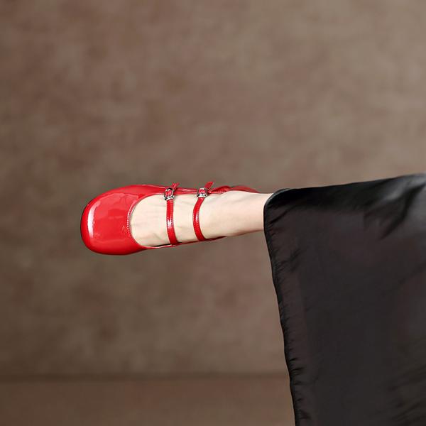 Exquisite Handmade Genuine Leather Women's Shoes - Luxurious Elegance(Edamaijia8815)