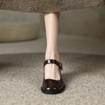 Elegant Handmade Genuine Leather Women's Shoes: Luxurious Craftsmanship(Edamaijia9197)
