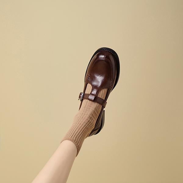 Exquisite Handcrafted Leather Women's Shoes: Luxury Redefined(Edamaijia81022)