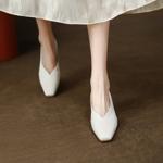 Luxurious Handcrafted Leather Women's Shoes, Exquisite Quality(Edamaijia9169)