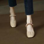 Handcrafted Genuine Leather Women's Shoes: Luxurious Elegance & Quality Craftsmanship(Edamaijia9188)