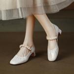 Handcrafted Genuine Leather Women's Shoes: Luxurious Elegance & Quality Craftsmanship(Edamaijia9188)