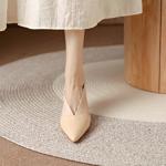 Exquisite Handmade Leather Women's Shoes: Luxury & Elegance(Edamaijia8056A)