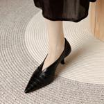 Exquisite Handmade Leather Women's Shoes: Luxury & Elegance(Edamaijia8056A)