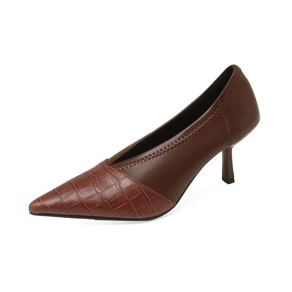 Exquisite Handmade Leather Women's Shoes: Luxury & Elegance(Edamaijia8056A)