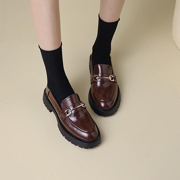 Handcrafted Leather Women's Shoes: Luxurious Elegance(Edamaijia8651A)