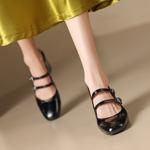 Handcrafted Luxury Leather Women's Shoes: Exquisite Quality and Elegant Craftsmanship(Edamaijia81068)