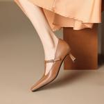 Handcrafted Luxury Leather Women’s Shoes - Elegant Design, Exceptional Quality(Edamaijia81092)