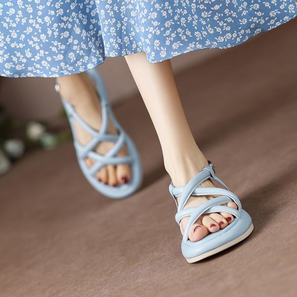 Luxury Handcrafted Leather Women's Shoes: Elegance Redefined(Edamaijia8722F)