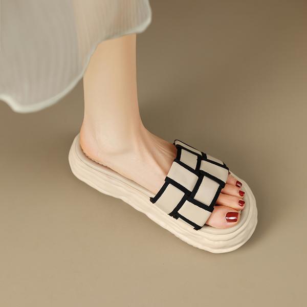 Elegantly Crafted Genuine Leather Handmade Women's Shoes for High-End Luxury(Edamaijia9253F)