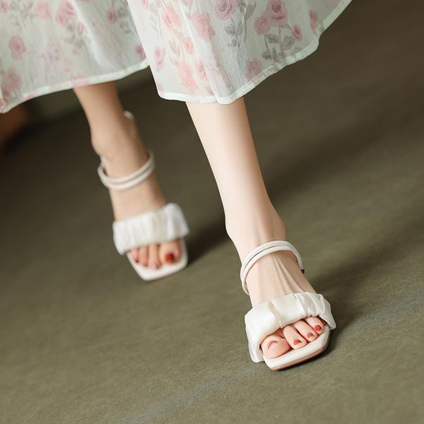 Exquisite Handcrafted Leather Women's Shoes: Luxury, Elegance, and Quality Craftsmanship(Edamaijia8780F)