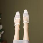 Handcrafted Luxury Leather Women's Shoes: Exquisite Craftsmanship & Timeless Elegance(Edamaijia9262F)