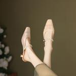 Handcrafted Luxury Leather Women's Shoes: Exquisite Craftsmanship & Timeless Elegance(Edamaijia9262F)