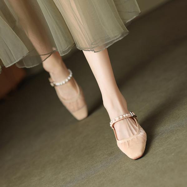 Handcrafted Luxury Leather Women's Shoes: Exquisite Craftsmanship & Timeless Elegance(Edamaijia9262F)