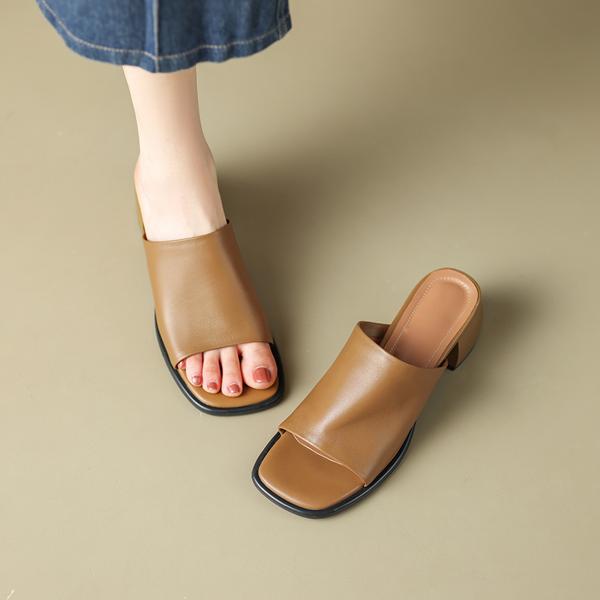 Luxurious Handcrafted Leather Women’s Shoes(Edamaijia81256F)