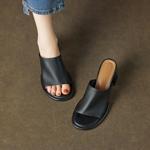 Exquisite Handcrafted Leather Women's Shoes: Elegance Meets Luxury(Edamaijia81255F)