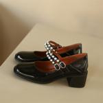 Handcrafted Leather Women's Shoes: Luxury & Elegance(Edamaijia9263F)