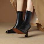 Handcrafted Leather Women's Shoes: Luxury, Elegance & Quality.(Edamaijia8801F)