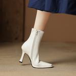 Handcrafted Leather Women's Shoes: Luxury, Elegance & Quality.(Edamaijia8801F)