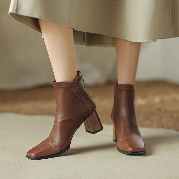 Luxury Handmade Leather Women's Shoes: Elegance Redefined(Edamaijia9272F)