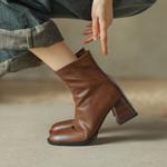 Exquisite Handcrafted Leather Women’s Shoes: Elegance Redefined(Edamaijia9273F)